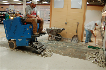 Flooring Demolition and Tile Removal Services Monroe